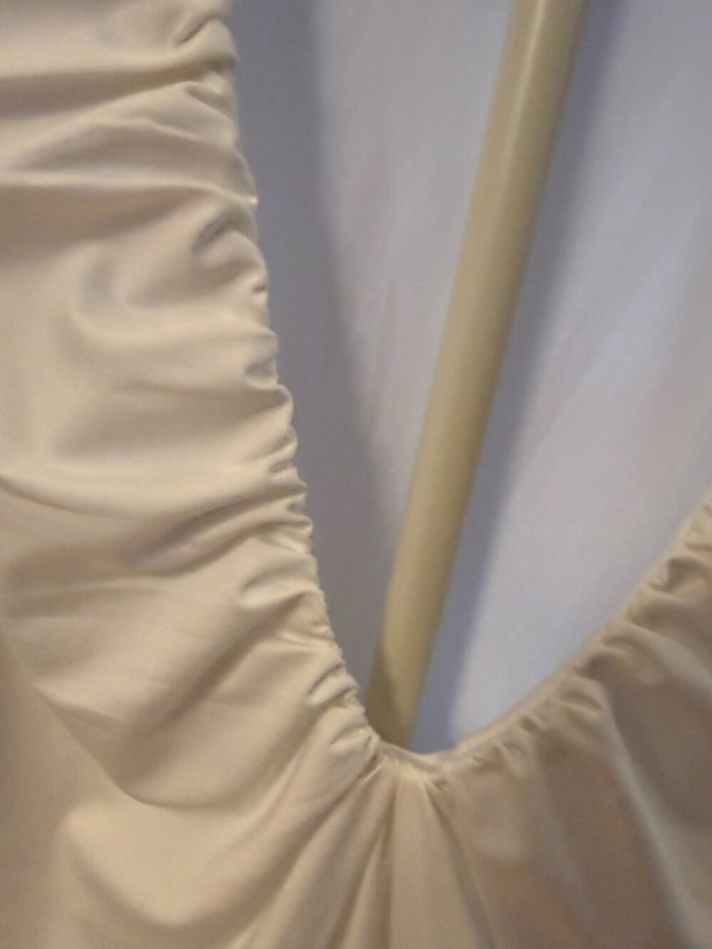 Deep V Ruched Tank Top - Picture 2 of 4